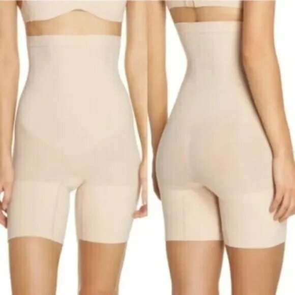 Spanx Higher Power Short in Soft Nude Size Small NWT - Picture 1 of 12